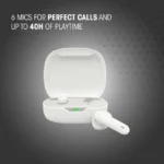 Auriculares Inalámbricos JBL Wave Flex 2 Blancos - Imagen 2