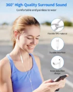 2 Auriculares iPhone Cable Lightning Certificados - Imagen 5