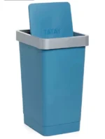 Cubo Basura Cocina Tatay Tapa Basculante Azul - Imagen 4
